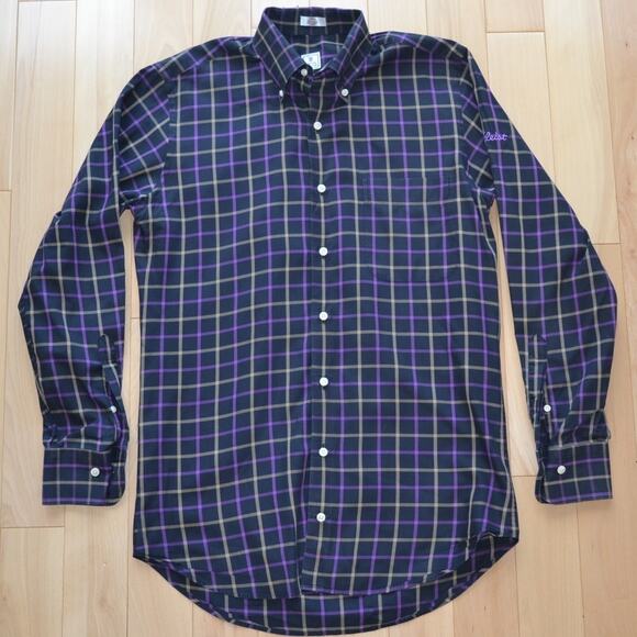 Peter Millar Titleist FJ Button Down Golf Shirt Size S - Picture 1 of 7